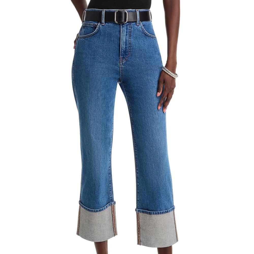 Veronica Beard Straight Leg Jeans